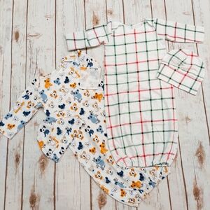 Baby Bundle Holiday Plaid Koala Sleep Sacks